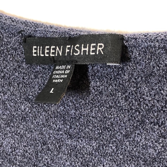 EILEEN FISHER Women’s Boucle 100% Wool Tank Top Sustainable Minimalist sz L gray - Picture 3 of 5